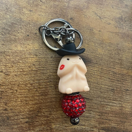 Peen Keychain with Cowboy Hat